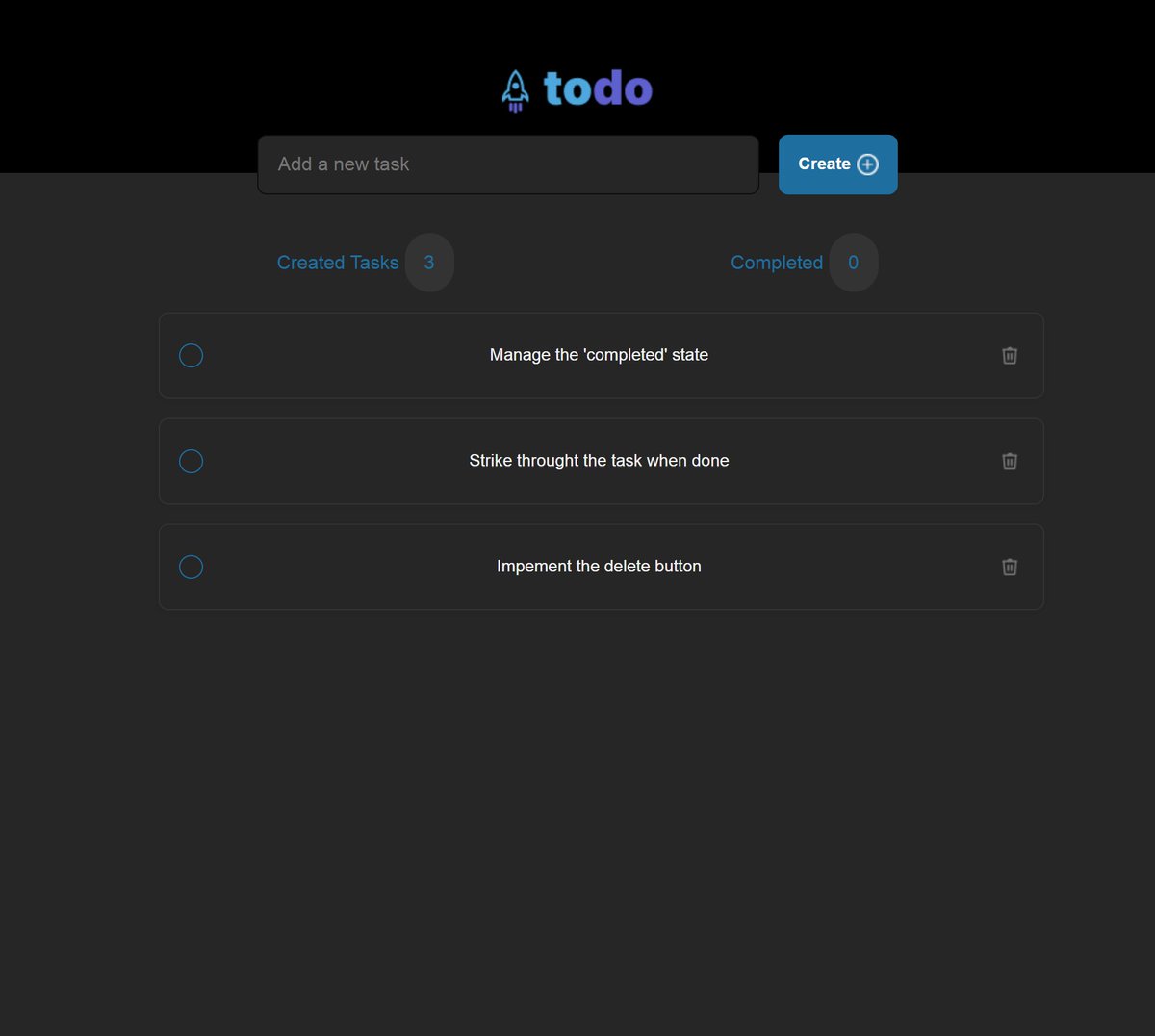 oomootayoo's tweet image. MY FIRST REACT PROJECT 🚀🚀
Just built a simple Todo app using the useState hook in #React! It&apos;s amazing how easy it is to manage state with the hook. Plus, it makes my code cleaner and more organized. Can&apos;t wait to build more apps with #ReactHooks 🚀 #100DaysOfCode