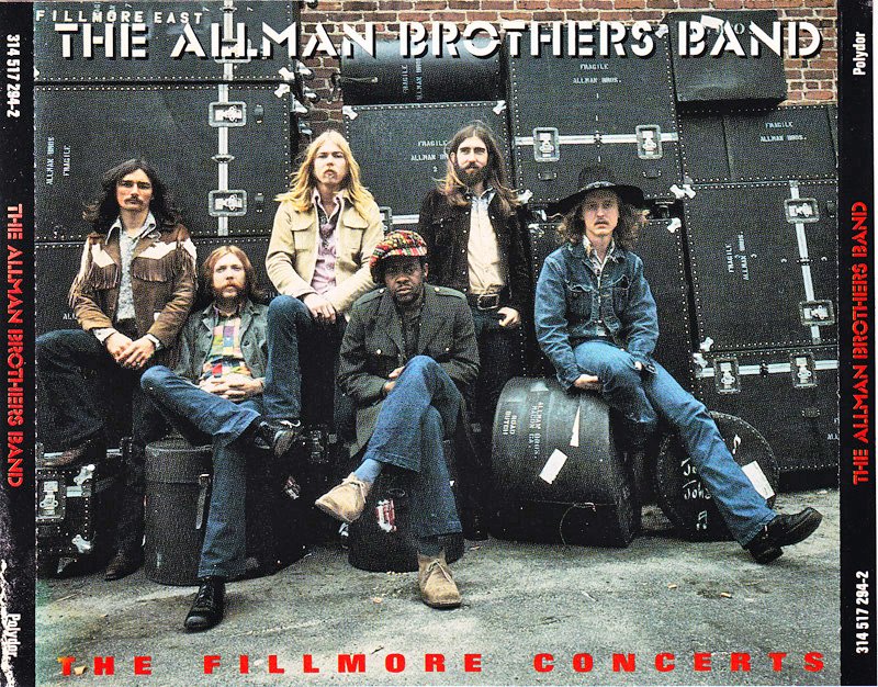dvesean's tweet photo. March 12 1971
The Fillmore East NYC

The Allman Brothers (w/R&amp;R HOF producer Tom Dowd) record the 1st of 2 back to back nights at 
Bill Graham's Fillmore East.

The 2 consecutive shows were released July 1971 on arguably 
The Greatest Live Album Ever.

Duane'd be gone Oct. 29th. https://t.co/OIJMvJkR1F