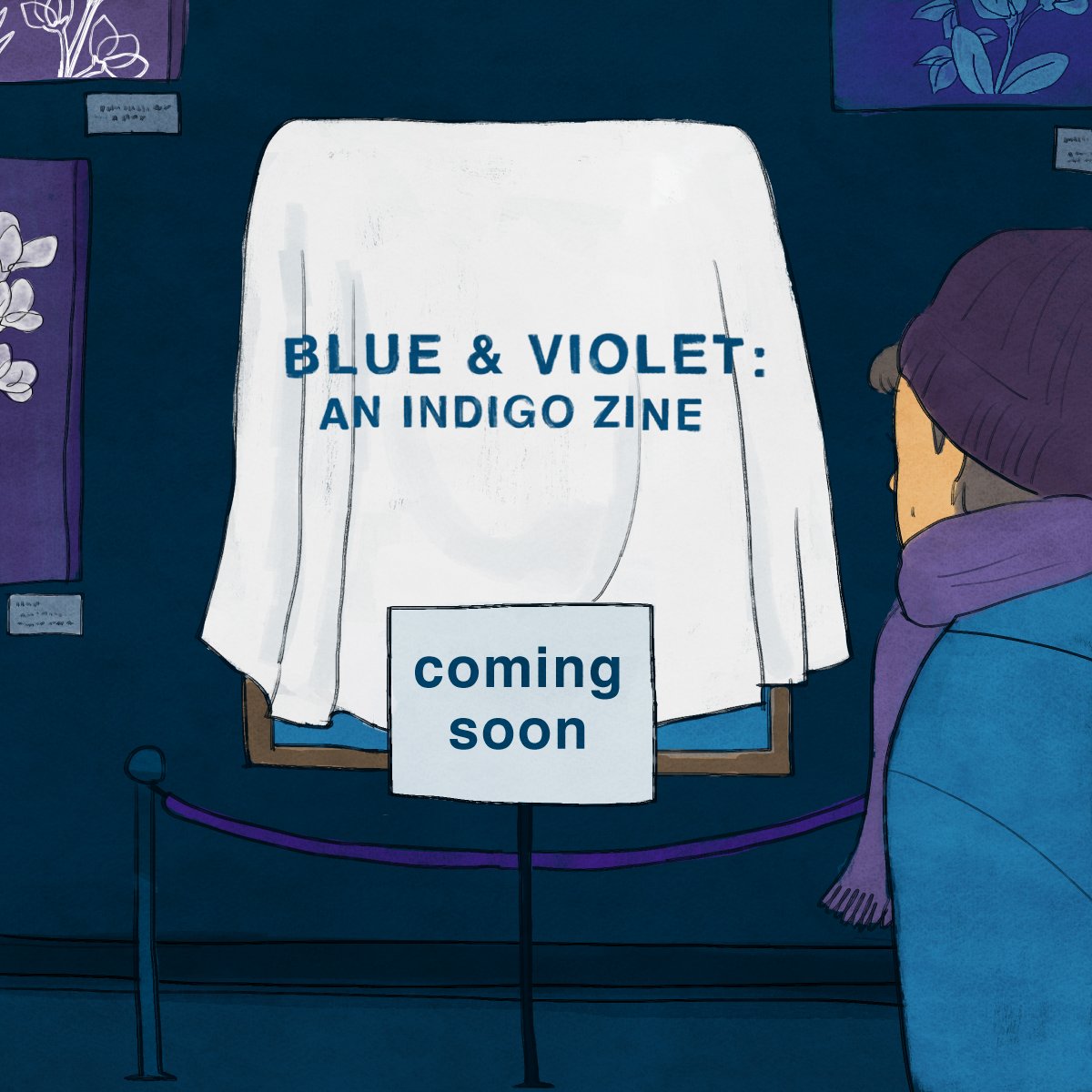 bluevioletzine's tweet photo. 💙 blue &amp; violet: an indigo zine coming soon 💜

find out more here: https://t.co/PXIeGkMWjg https://t.co/RI2UTPWDQh