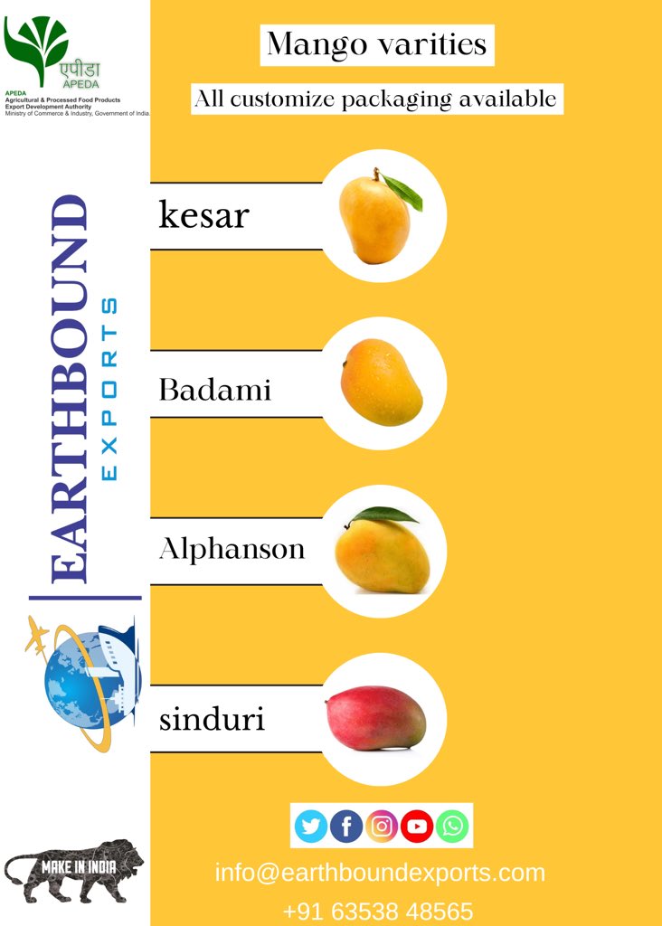 Earthbound_expo's tweet photo. Book your order at @Earthbound_expo   We provide quality mangoes.#indianmangoes #india #earthboundexports https://t.co/SeutXk3iuv