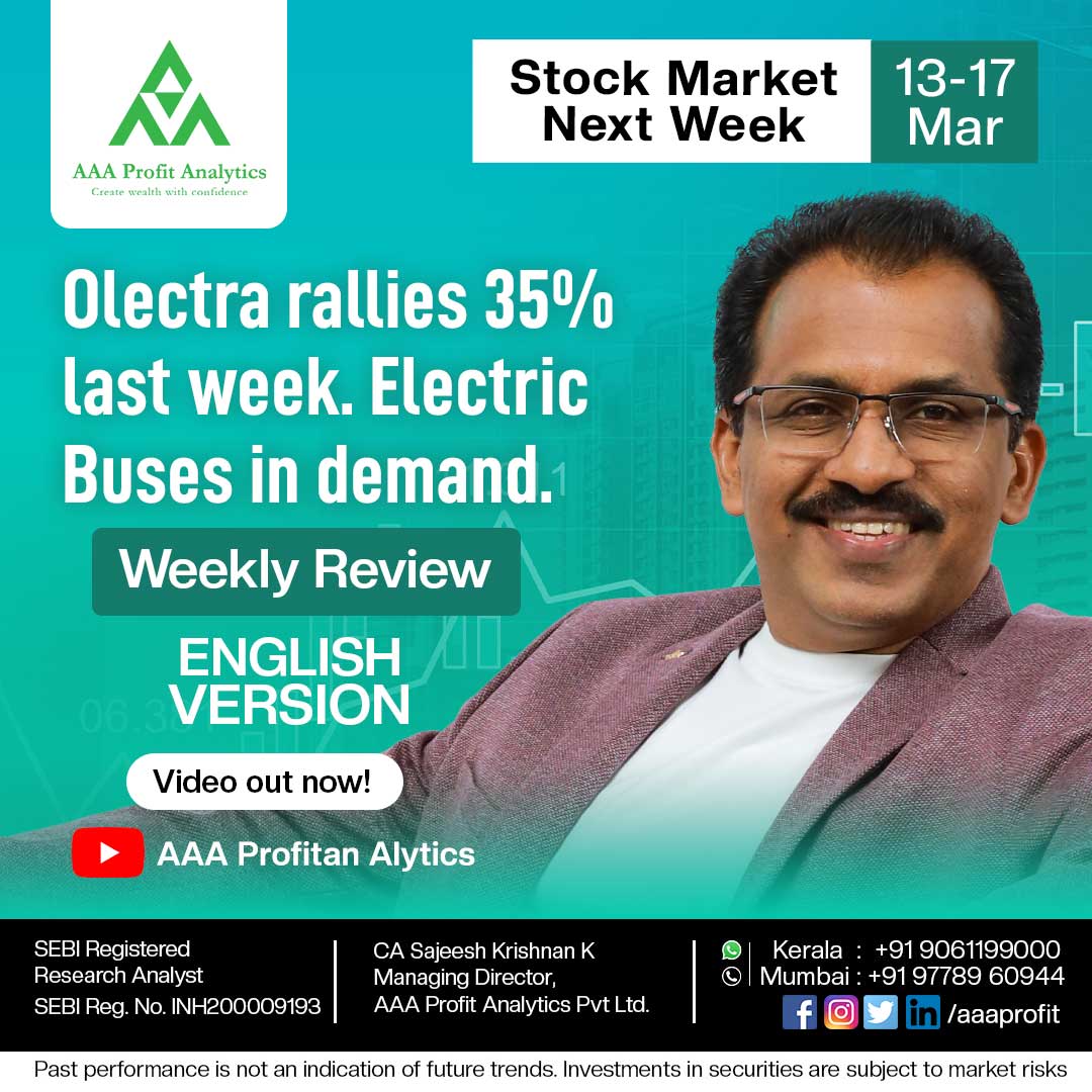 AaaProfit's tweet photo. Watch AAA Profit Analytics Weekly stock market review by CA Sajeesh Krishnan K. Video out now on YouTube!

Watch now! https://t.co/7aC8wRSa0Q

#stockadvisor
#weeklyreview
#indianstockmarket
#stockresearch
#stockmarket
#marketanalysis
#markettrend
#stockanalyst
#sajeeshkrishnan https://t.co/GpyAKn0oAU