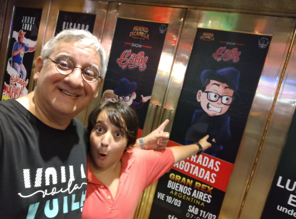 mnortelli's tweet photo. @franco_esca #humor del #bueno Por muchos #show en Argentina como el presenciado está noche en el @teatrogranrex https://t.co/XoEnn3LsOH