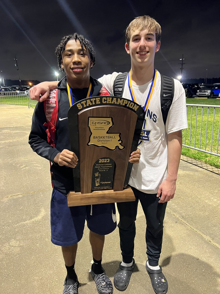 State Champs! <a href="/DeeThree03/">Dennis Hebert III</a>  &amp; <a href="/TateMccurry/">Tate McCurry</a>