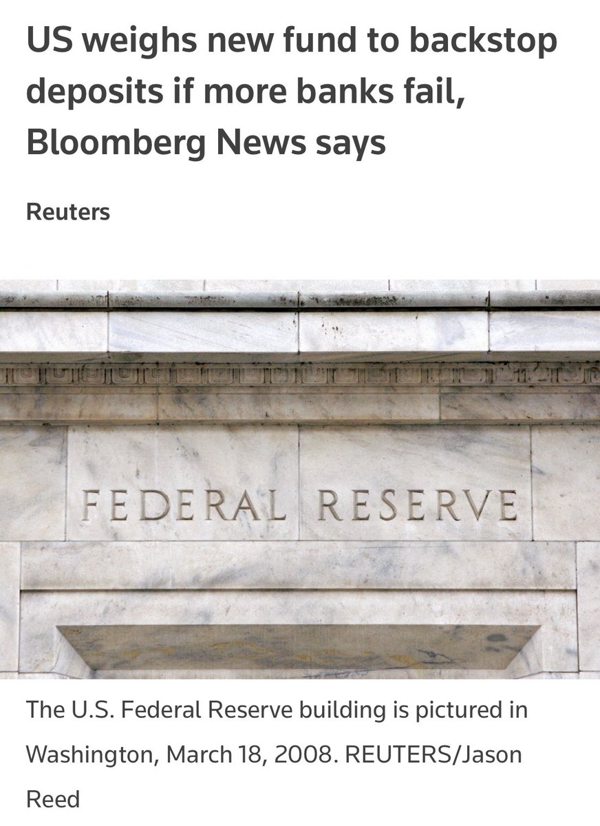 luke_broyles's tweet photo. Ok.

Bank runs of FRB, Circle, and contagion fears picking up in light of Silvergate and Silicon Valley banks going under.

Lots of rumors. Who knows what is true.

Fed has emergency meeting Monday.

I still think “cascade” doubtful, but this isn’t slowing yet.

We are 72 hrs in. https://t.co/gVrbtkkh9y