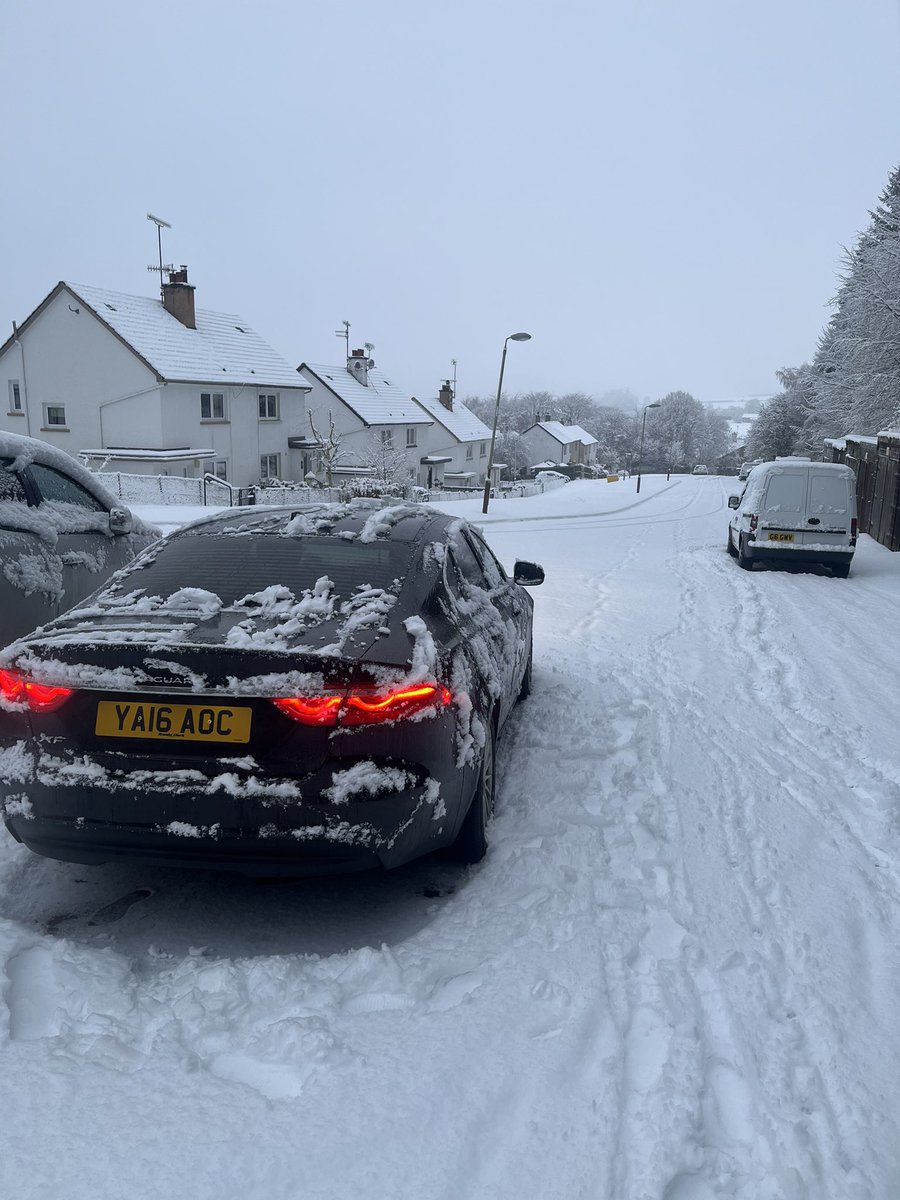 Aberfeldy 🏴󠁧󠁢󠁳󠁣󠁴󠁿 to Old Trafford 🇾🇪 let the journey commence. Some weather 🥶 Up the Reds