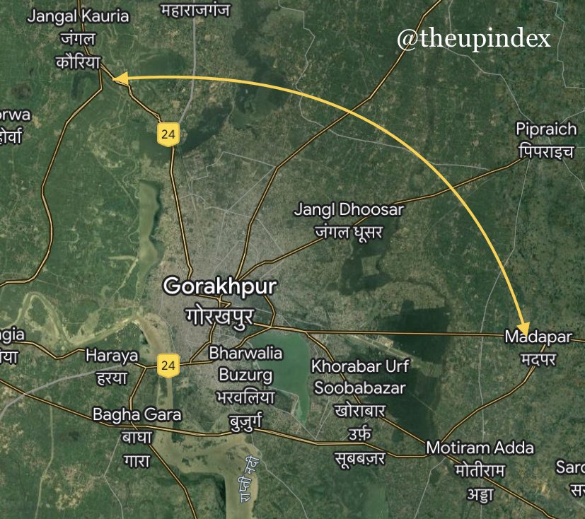 Gorakhpur Siliguri Expressway Animated video watching Most commented  District Animated map & Update - YouTube