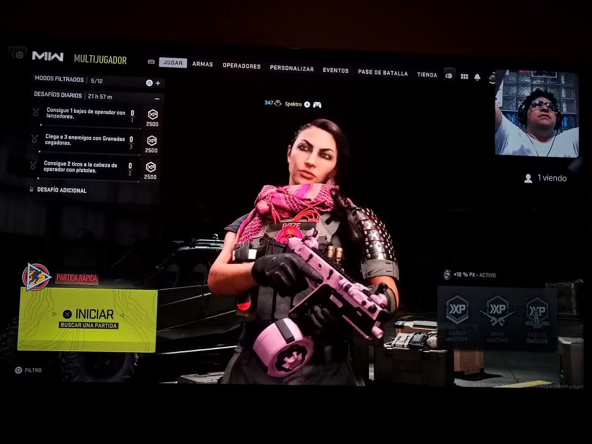 NortakD's tweet photo. Ya prendi stream para que se dejen caer #EnVivo #MW2 #Warzone2 #piupiu #PS5 https://t.co/pG0mDH87gR https://t.co/eTEtNOqyhV