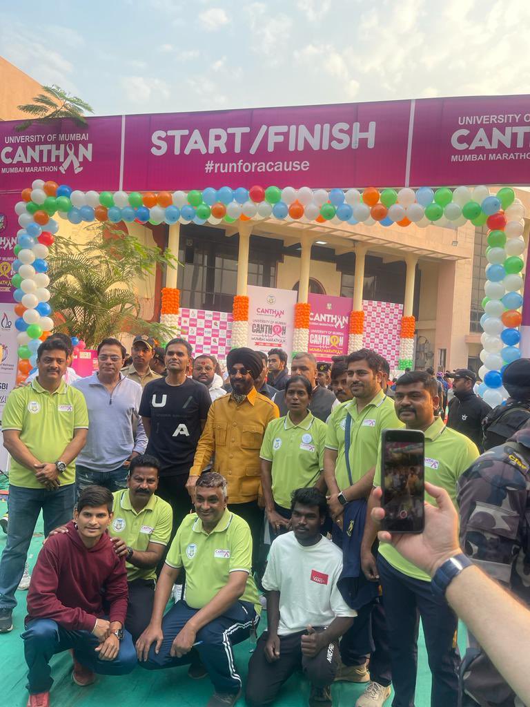 swankhede_IRS's tweet photo. #CANTHON, a successful marathon took place today at #BKC #Mumbai which represented #Cancer, a disease for which awareness, prevention & encouragement to fight it is very important. It also limned the two biggest menace our country is facing #DRUGS & TERRORISM. It’s high time that our youth, the future of our country get wise up to shun drugs doesn’t just consume a live, it consumes the entire families of the addict, their peace of mind, happiness, their entire existence. On a larger level, the economy & security of the nation is hampered & growth impeded. It’s the need of the hour
“TO SAY NO TO DRUGS & YES TO LIFE”!
#sameerwankhede