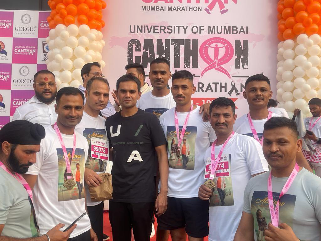 swankhede_IRS's tweet photo. #CANTHON, a successful marathon took place today at #BKC #Mumbai which represented #Cancer, a disease for which awareness, prevention & encouragement to fight it is very important. It also limned the two biggest menace our country is facing #DRUGS & TERRORISM. It’s high time that our youth, the future of our country get wise up to shun drugs doesn’t just consume a live, it consumes the entire families of the addict, their peace of mind, happiness, their entire existence. On a larger level, the economy & security of the nation is hampered & growth impeded. It’s the need of the hour
“TO SAY NO TO DRUGS & YES TO LIFE”!
#sameerwankhede