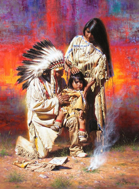 native_explore's tweet image. Three Generations - Alfredo Rodriguez (1954, American).