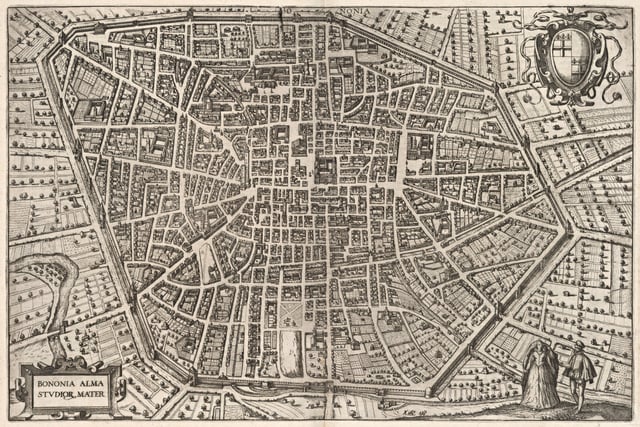 MapPornTweet's tweet photo. Franz Hogenberg &amp; Georg Braun - Bologna, #Italy (1588) https://t.co/82W1hSX4GP #MapPorn https://t.co/vSBjvvaxrp