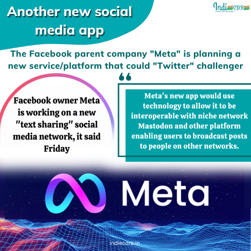 Another New Social Media App/Platform:
Facebook owner Meta is working on a new 'text sharing' social media network
.
.
.
#newapp #socialmedia #newtech #app #rivals #facebook #meta #indiecore #newapp #sharingapp #tech #platfrom #technews #network #latest #info