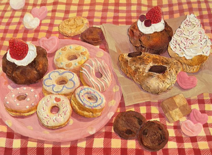 「doughnut sweets」 illustration images(Latest)