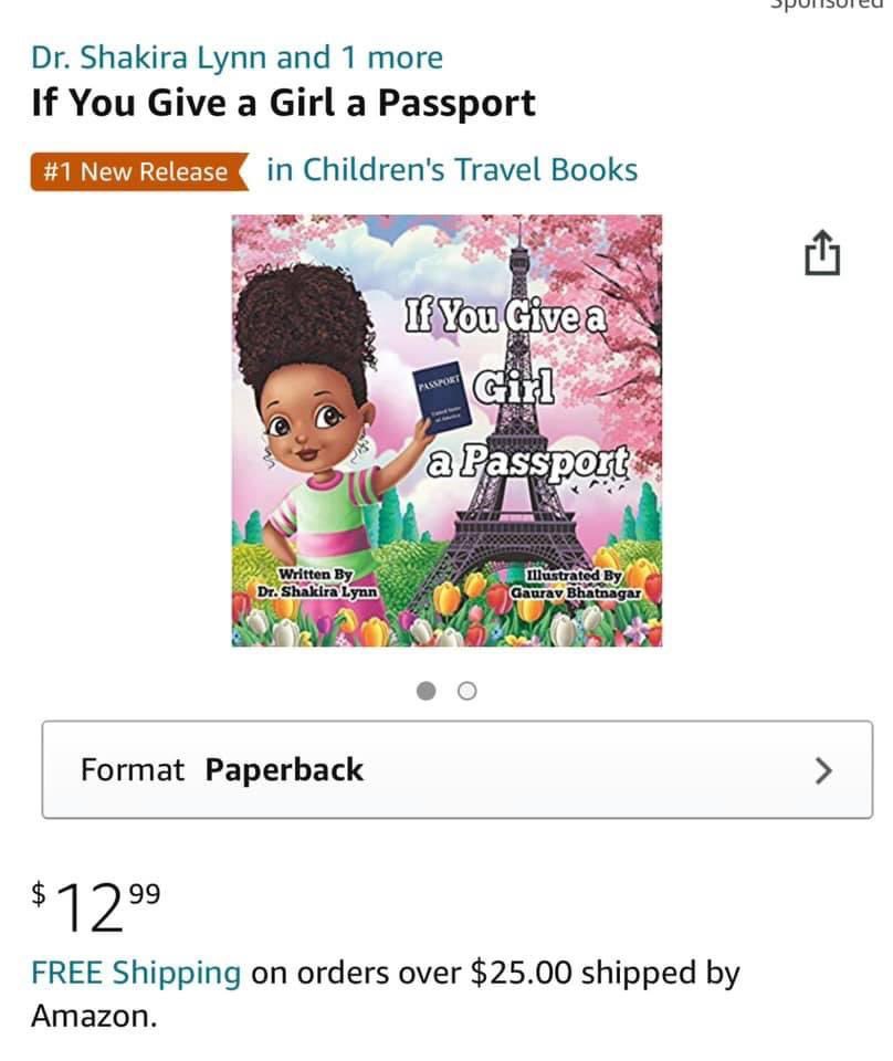 One of my proudest moments was when you all made my book #1 on Amazon’s children’s travel books. Order your copies today.  #ChildrensBooks  #blackauthors #traveljourney #africanamericanbooks #travelblog #amazonbooks