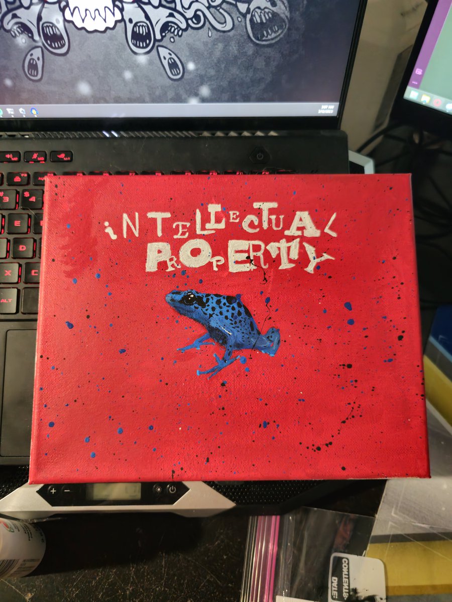 dthbndgrve's tweet photo. This is the first painting I've done in a long time and I love it so much. Hopefully, I can get it signed on The Property Tour😭 https://t.co/AKf6pCBnkB