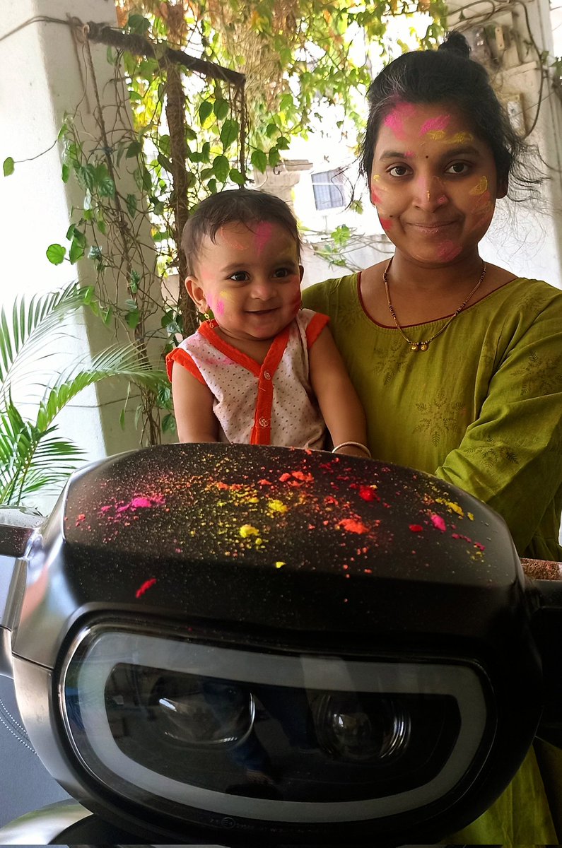 hrishi777's tweet photo. @bhash Colours of life.... Colours of joy... #colourcharged #olaelectric #olas1 @OlaElectric @bhash https://t.co/IAuSui4qti