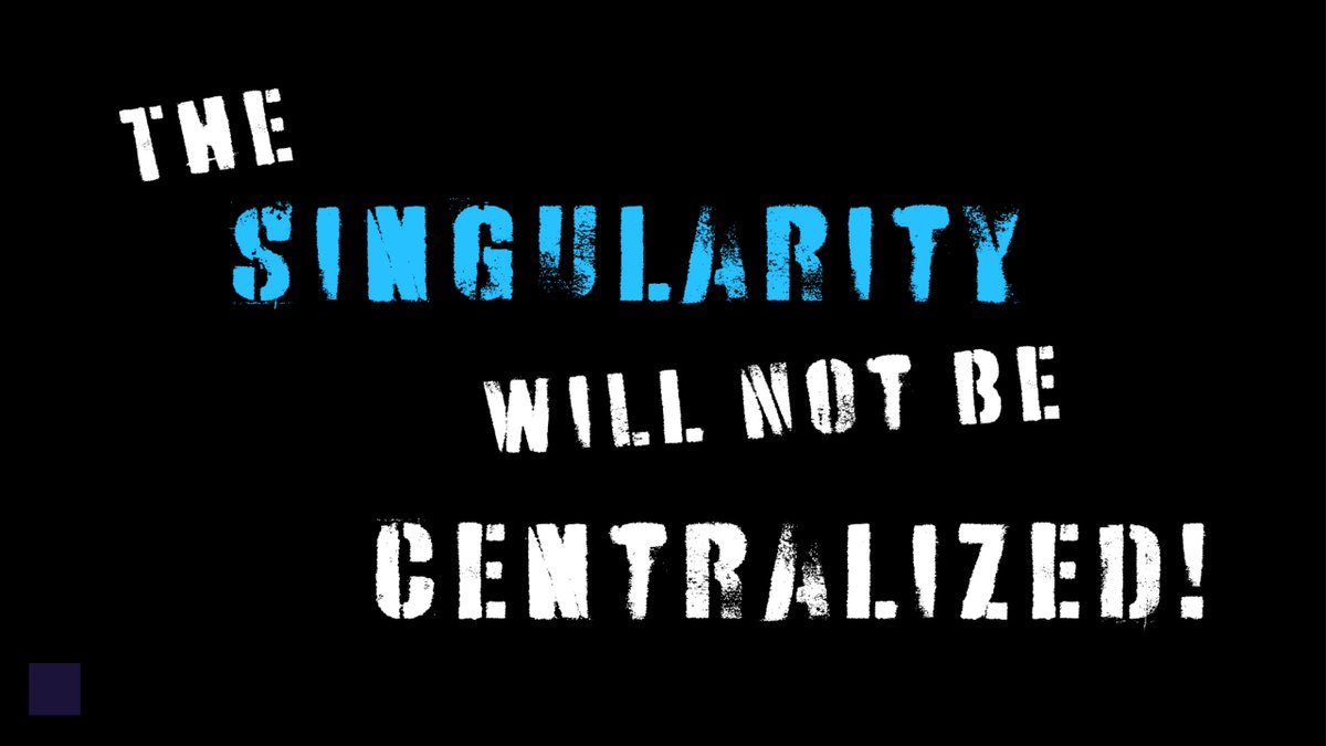 SingularityNET's tweet photo. The heart of #SingularityNET is the decentralized #AI Marketplace, making AI accessible and affordable to everyone. By removing barriers to entry, we enable small businesses and individuals to compete with tech giants on a more equal footing.

https://t.co/x3rnIAQysV

#AI #AGI https://t.co/zESMdySfkQ