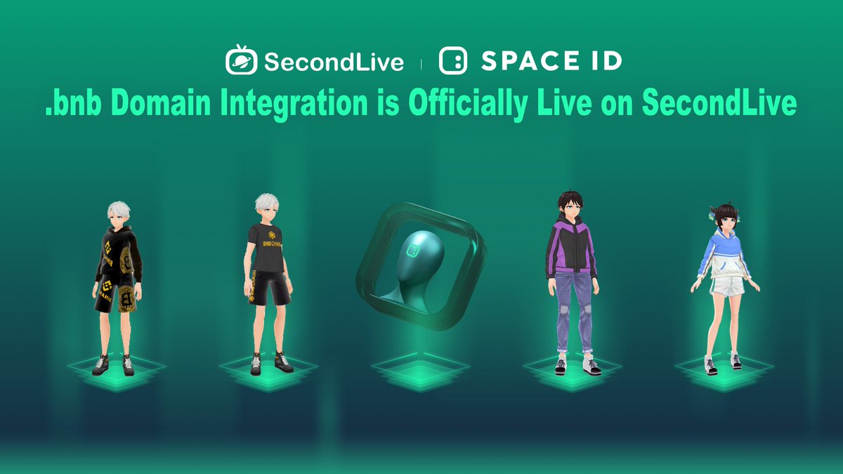 Gholammos's tweet photo. 🎊🎊 خبر بزرگ ادغام @SpaceIDProtocol و @SecondLiveReal
🚀 برای استفاده از دامنه .bnb منحصر به فرد خود در #seconlive اماده شوید!
😍 منتظر فعالیت های شگفت انگیز هفته بعدی باشید!
miss!
#Web3 #DID #SPACEID #Domain @BNBCHAIN #BNB @BSCNews https://t.co/NWny1ODLLT