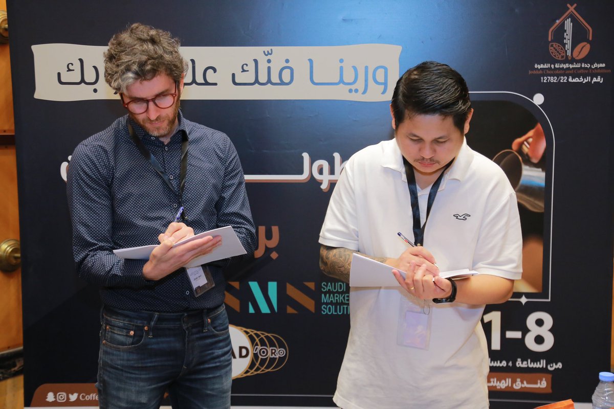 CoffeeandCExpo's tweet photo. كـانت أرواحكم مُبهرة في نقش الفن✨👏

#معرض_جدة_للشوكولاتة_والقهوة https://t.co/zpiEu1l1FY