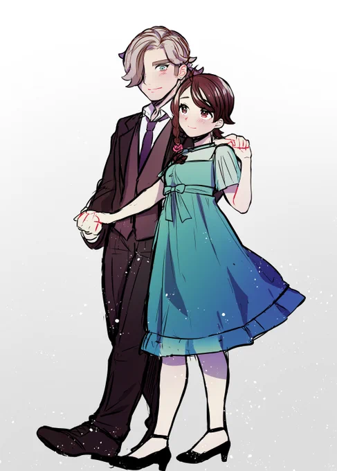 しゅがびた見ながら描いた 