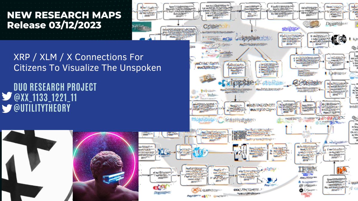 UtilityTheory's tweet image. If you are in #Crypto be ready! 🧨

Tomorrow some very deep #X / #XRP / #XLM research connection maps get released. Tomorrow will be the first time to the public here on #Twitter for free!💪🏻

Project with @XX_1133_1221_11

Retweet to spread awareness if you support our previous…