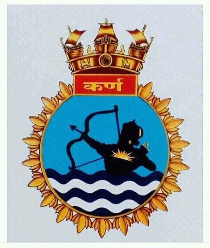 Marathi_Bana_'s tweet photo. महावीर कर्णाचं नाव भारतीय सेनेला प्रेरणा देण्यासाठी घेतला जातो.त्यामुळेच भारताची सर्वात घातक नेवल बेस #MARCOS चं नाव #INS_Karna ठेवण्यात आलेले आहे.हे जवान(#Commondo) हर प्रकाराच्या युध्दात निपुण असतात.
या कमांडोच्या टोपीत सुर्यपुत्र कर्णाचा मानचिन्ह लागलेला असतो.
#महारथी 🇮🇳 🏹 https://t.co/akH1geOexn