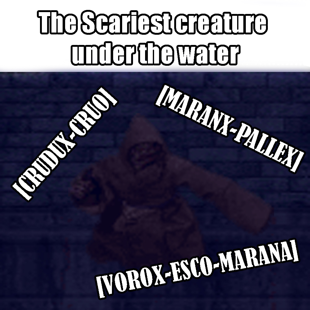 "Hitscanner Hell Under the Sea."

Blood - Monolith Productions (1997)