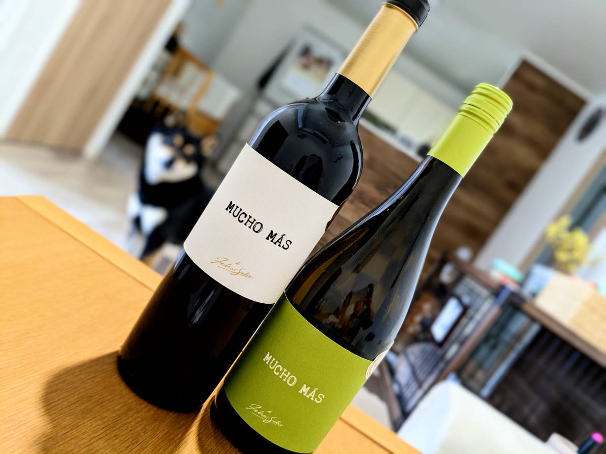 naoothrkaw's tweet image. 何十回もリピしてる激推しワインとこっそり映り込むイッヌ

#Muchomas