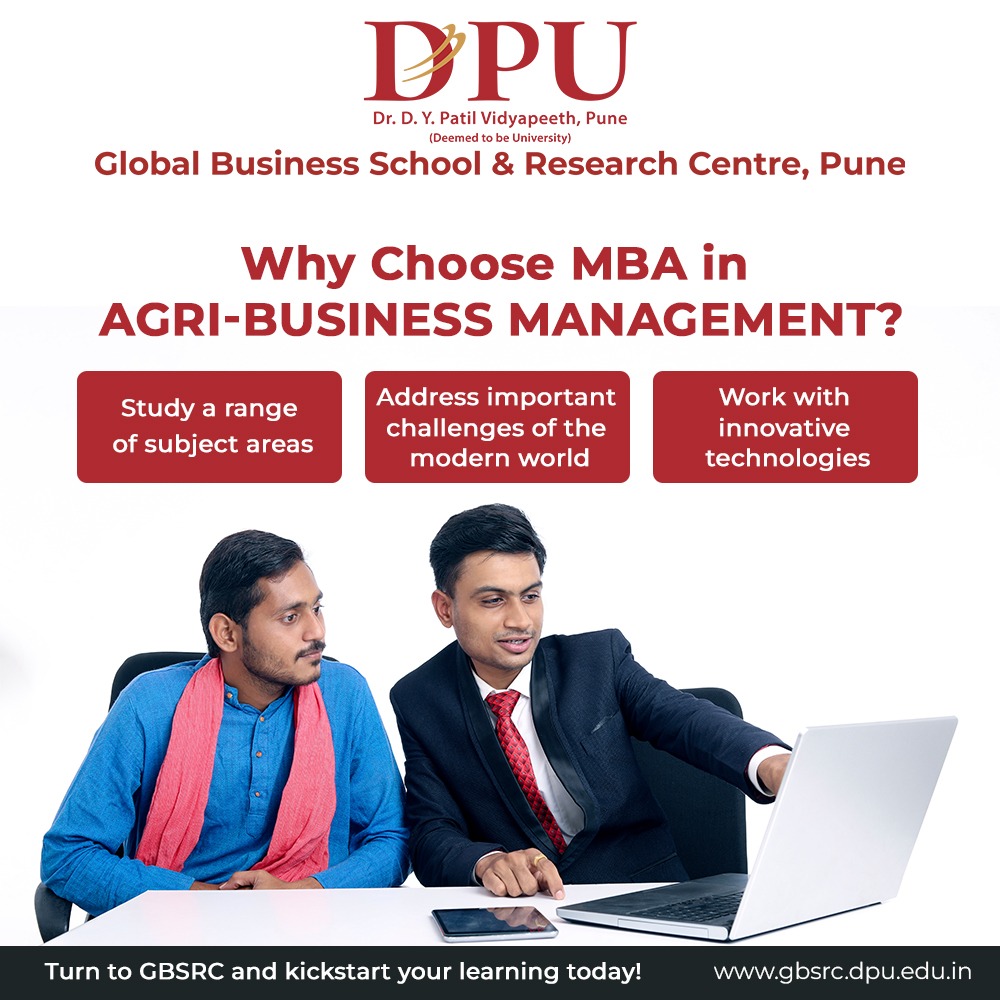 DPU GBSRC on Twitter "An MBA in AgriBusiness Management offers a