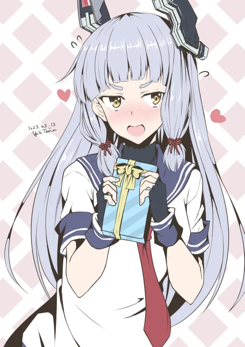 何のことかわからないけど、くれるならもらっておくわ#叢雲 #艦これ 