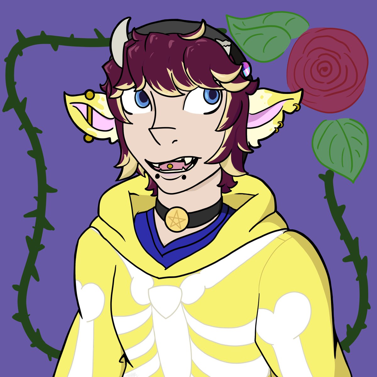 GoatOfClay's tweet photo. trying out some new art stuff #oc #digitalart https://t.co/FgDJS0ksgv