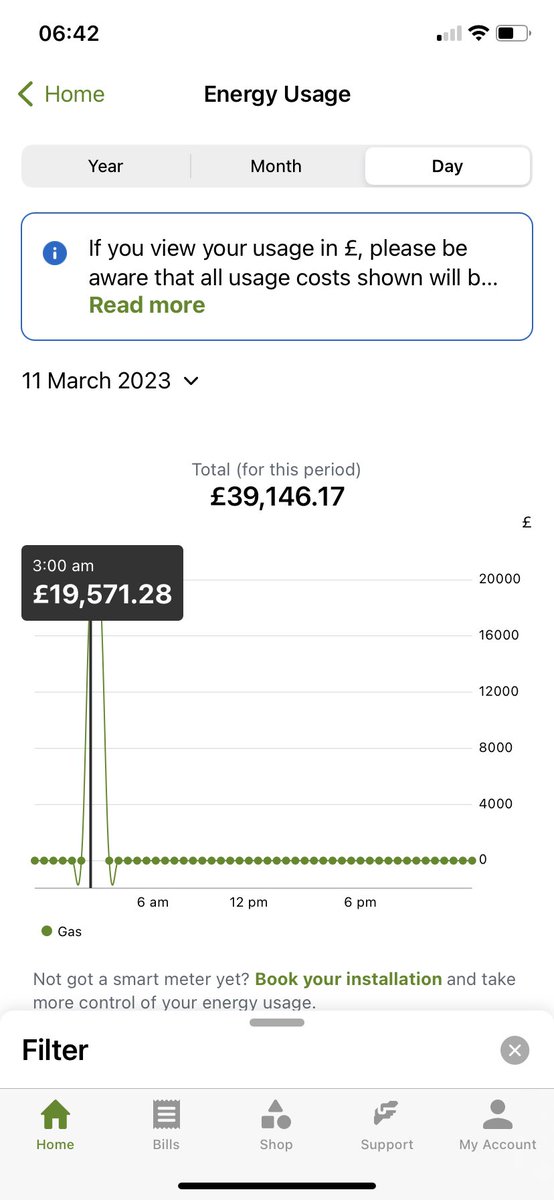 germrage's tweet photo. @ScottishPower @SP_EnergyPeople what the hell. Over a 30 minute period at 3 in the morning. I don’t think i could use this much in a lifetime. https://t.co/bXxaMerZAr