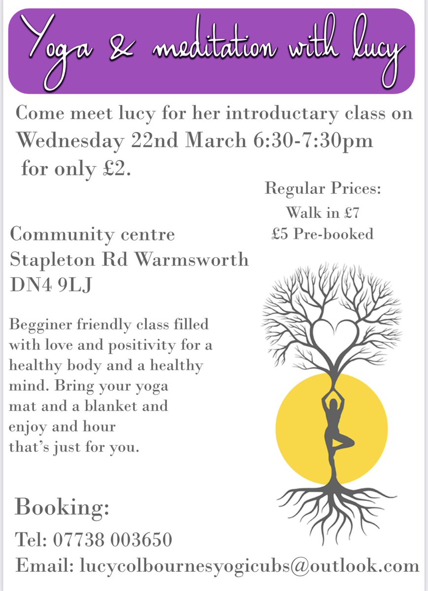 LucyColbourne4's tweet photo. New class starting soon ✨💜✨ https://t.co/9jZW1JRtpA