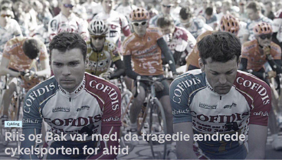 Det er 20-årsdagen for Andrei Kivilevs tragiske dødsfald under #ParisNice. Et dødsfald, der ændrede cykelsporten.

Bjarne Riis og Lars Bak tager dig med tilbage til den skelsættende begivenhed.

LÆS 👉
sport.tv2.dk/cykling/2023-0…