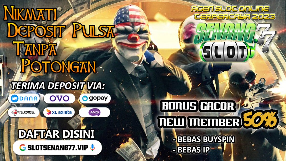 Intan49683771's tweet photo. AYO GABUNG BERSAMA KAMI DI SITUS SLOTSENANG77 DAN NIKMATI EVENT PROMONYA

- PROMO BONUS NEW MEMBER 50%
MINIMAL DEPOSIT : Rp. 5.000

More info : https://t.co/HHjP502eRX

BURUAN! DAFTAR SEKARANG, KESEMPATAN TERBATAS BOSKUH!

#tehgelasjaksel magelang #malming #pagi #promo #bonus100 https://t.co/X1mn11DP0b
