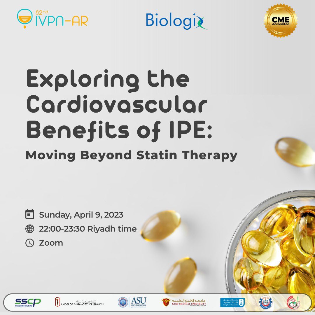 TabbaraOsama's tweet photo. The 82nd IVPN-AR
Mark your calendar 
Register at https://t.co/19rK4HBEtd
#Biologix #IVPN_AR https://t.co/TtFrCz9e7V