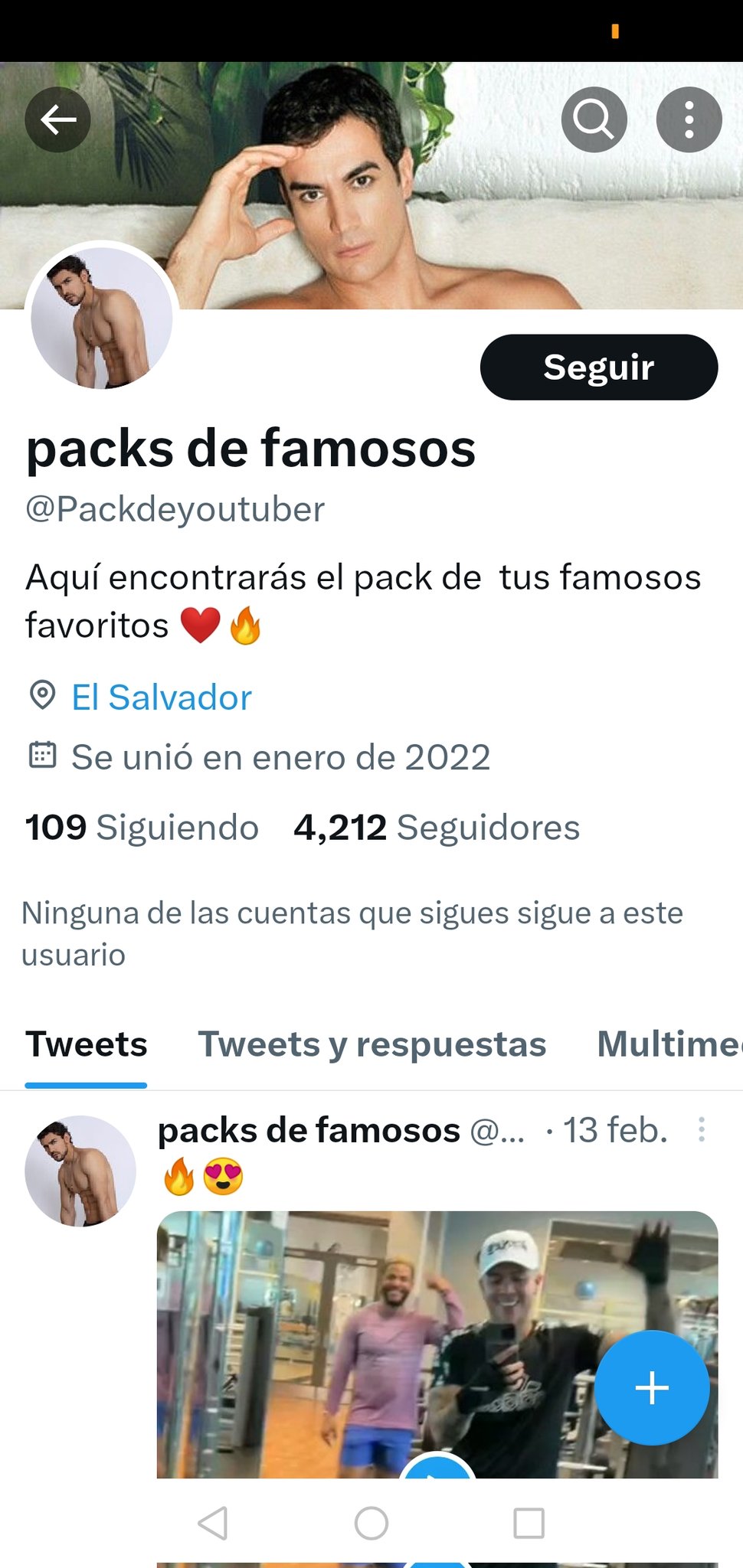 pack de famosos on X: Hola buenas, soy el de este perfil, se me arruino el  celular y perdí la cuenta, me pueden seguir aquí 😀  t.coy4VMpcqsaI  X