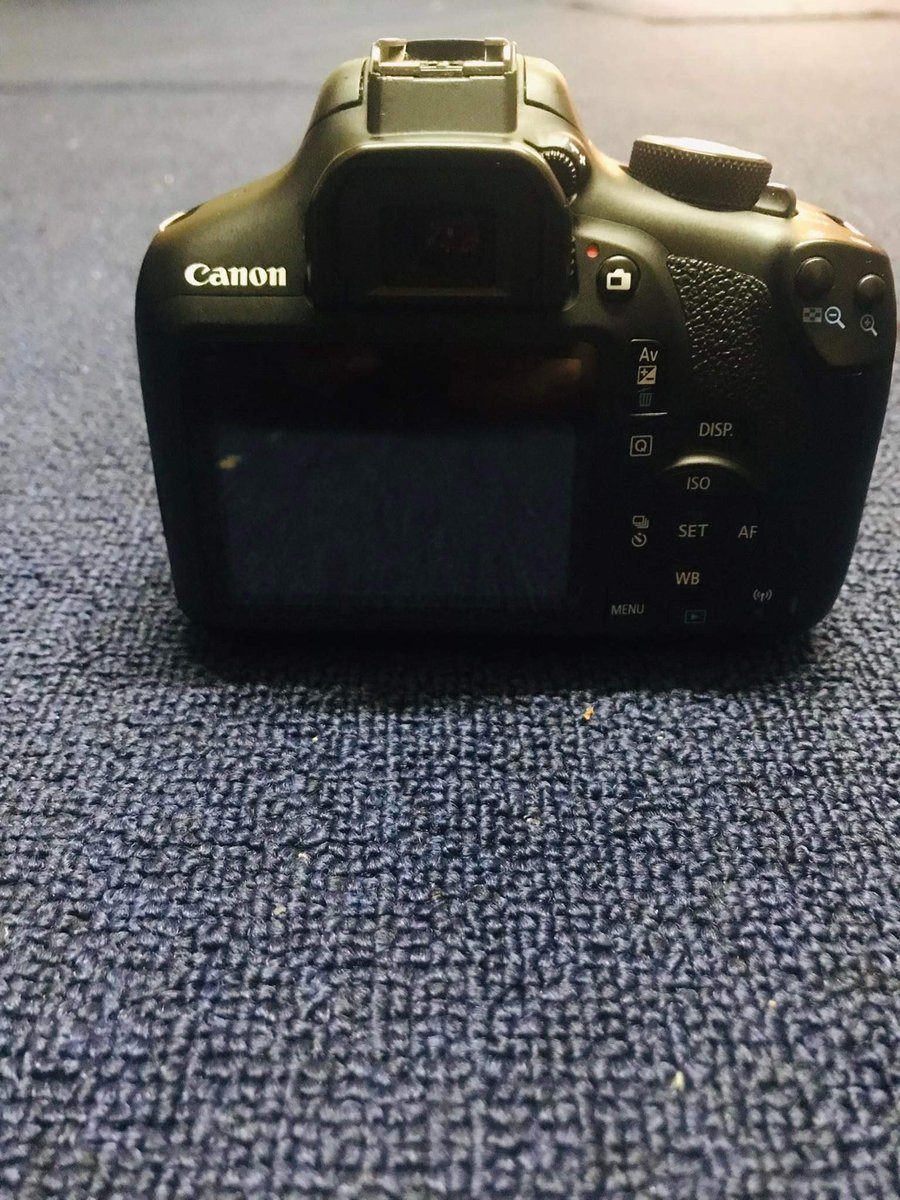 This coming week we are flying again to Harare 🇦🇪✈️🇿🇼

Canon EOS 1300D DSLR
With Wi-Fi 
18-55mm lens
16GB SD card, charger

$300

+971589793085