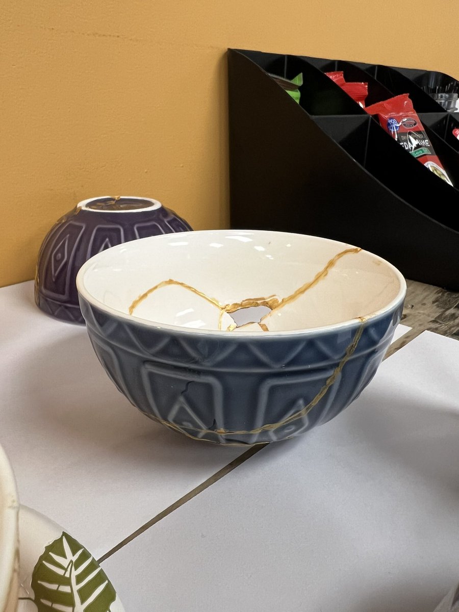 Solstice_US's tweet photo. This week in treatment, patients learned the Japanese art of Kintsugi! https://t.co/TJC8cDHMat