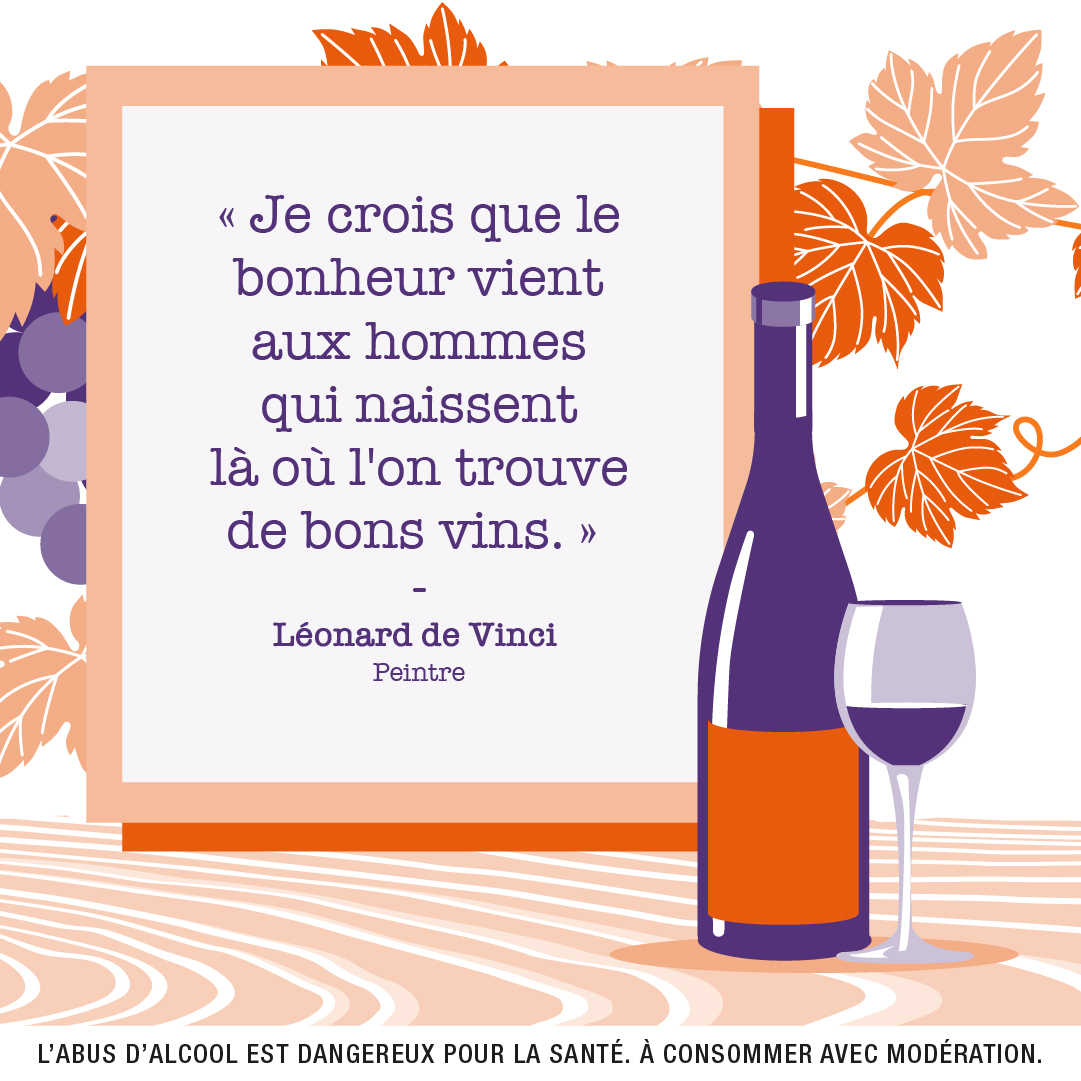 vinetsociete's tweet photo. "Je crois que le bonheur vient aux hommes qui naissent là où l'on trouve de bons vins." 🍇 Léonard de Vinci https://t.co/lUvza3Ywkn
