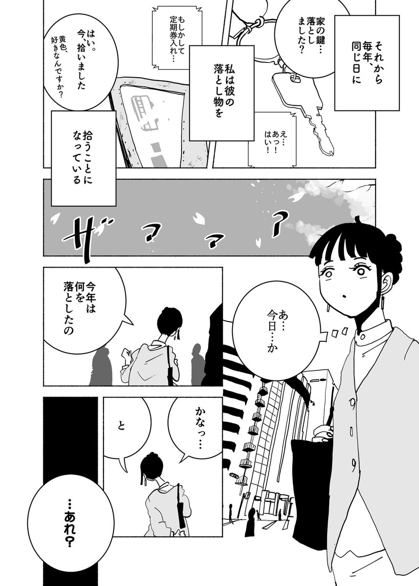 ショートショート漫画 vol.186 落とし物たちの交響曲(2/2) 