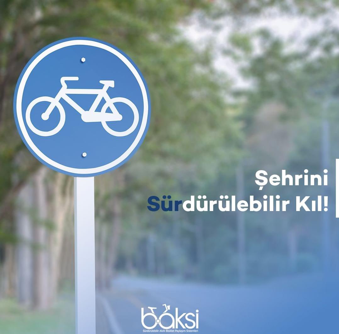 “Şehrini Sürdürebilir Kıl”
#bisiklet 🚲🚲