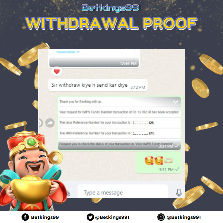 Betkings99's tweet photo. 𝐂𝐎𝐍𝐆𝐑𝐀𝐓𝐒 𝐏𝐋𝐀𝐘𝐄𝐑𝐒! 🥳
As they continue playing, they continue winning and earning too! ✨

Register your account now in Betkings99 and be one of our lucky players.  https://t.co/F1eXGZbfMj

#Betkings99
#Indiaonlinecasino
#onlinecasinoindia https://t.co/uittX7RaI2