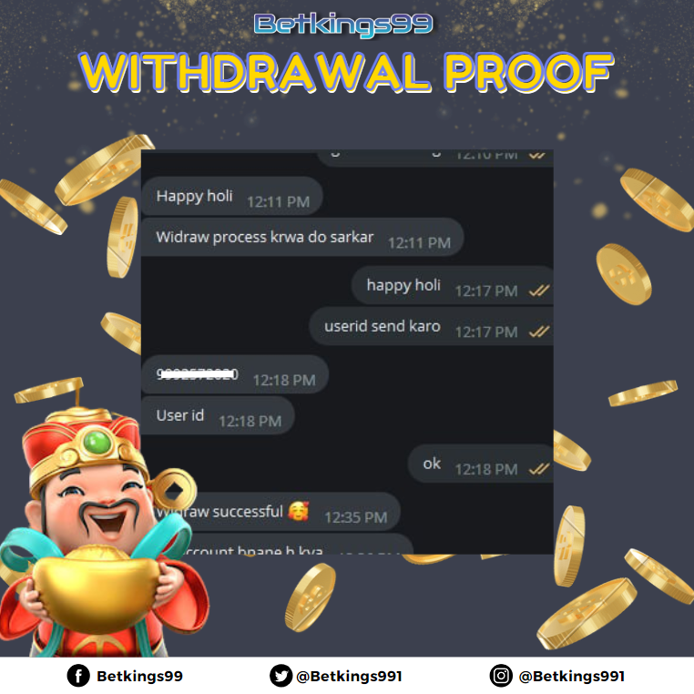 Betkings99's tweet photo. 𝐂𝐎𝐍𝐆𝐑𝐀𝐓𝐒 𝐏𝐋𝐀𝐘𝐄𝐑𝐒! 🥳
As they continue playing, they continue winning and earning too! ✨

Register your account now in Betkings99 and be one of our lucky players.  https://t.co/F1eXGZbfMj

#Betkings99
#Indiaonlinecasino
#onlinecasinoindia https://t.co/uittX7RaI2