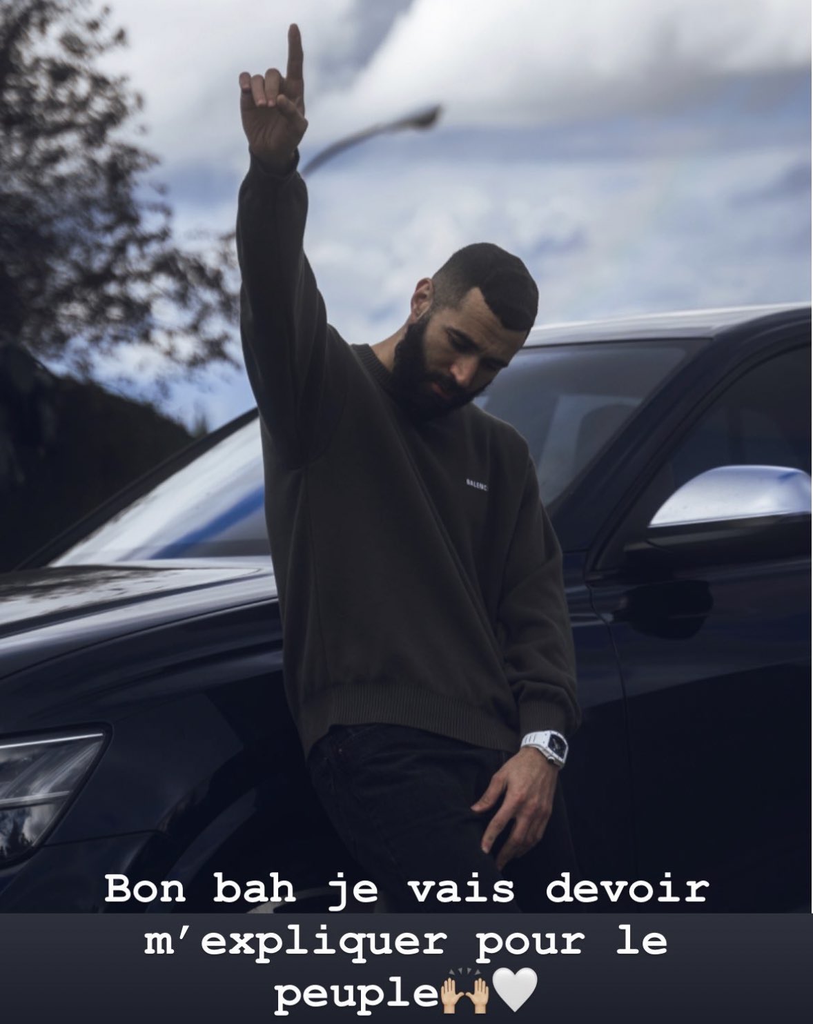 Karim top benzema balenciaga