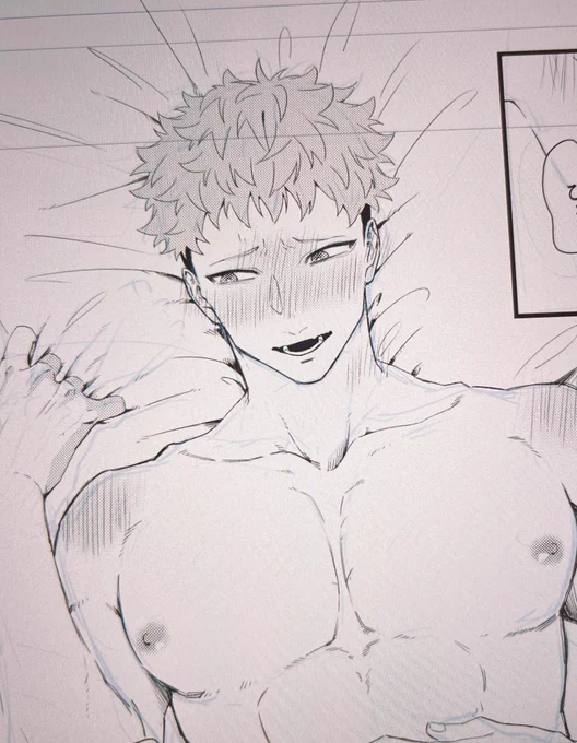 お忙しいところ恐縮ですがむっちゃかわいいゆじくんが描けたのでちょっとみてもらってもいいですか?!?!ムチムチ 