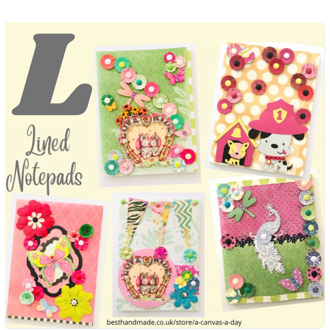 ACanvasaDay's tweet image. 'L' is for lined notepads! Handmade with 'LOVE'!
besthandmade.co.uk/store/a-canvas… 

#MHHSBD #notepads #scribblers #writers #handmadegifts #ukgiftam