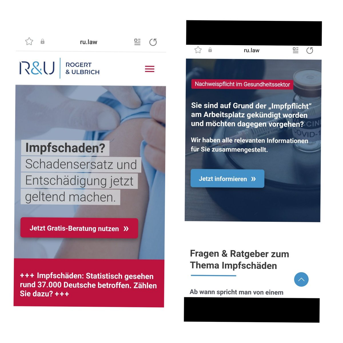 NimaTikken's tweet photo. @zdf warum protegiert ihr RA Ulbrich der in Zsarb mit Ärzten aus dem verschwörungsideologischen Umfeld ein lukratives Konstrukt aufgebaut hat, um an Menschen mit Impfschäden zu verdienen?
#Corih #MWGFD #MBV #CoronaSolution #Homöopathen #Weikl #Sönnichsen #Kalcker #Ulbrich #Bhakdi https://t.co/UcPrF2LRxf