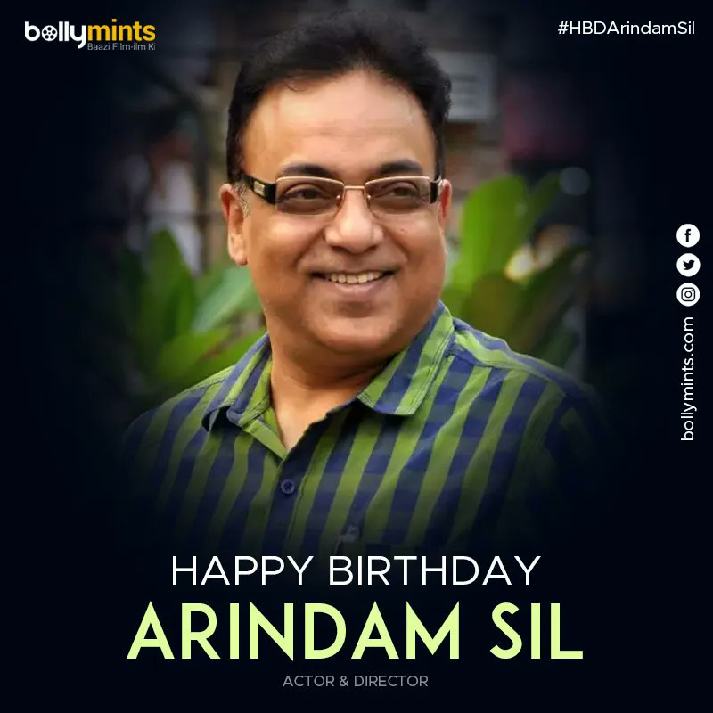 Wishing a very happy birthday to #Actor #ArindamSil !
#HBDArindamSil #HappybirthdayArindamSil