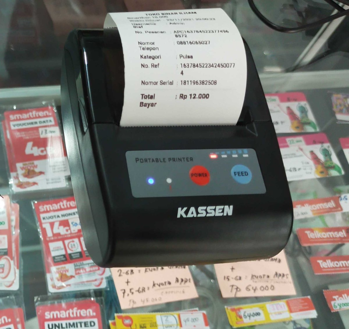 ghilman_store's tweet photo. Printer thermal buat resi merek Kassen tipe MT200 garansi 2 tahun
#printerkasir #printertermal #printerresi #kassen #printerbluetooth #bestseller https://t.co/9xGSePPqa6